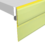 Ценникодержатель двойной 39х2 L1000мм (прозрачный), на клеевой основе