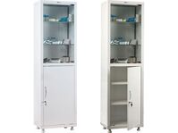 Шкаф медицинский одностворчатый Hilfe МД 1 1650/SG для оборудования кабинетов и палат