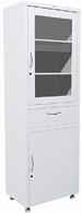 Шкаф медицинский одностворчатый Hilfe МД 1 1760 R-1 для оборудования кабинетов и палат